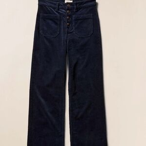 Women's Terry Cord Patch Pocket